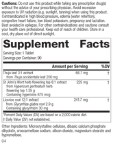 Viranon Rev 03 Supplement Facts